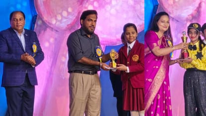 Bihar News : St Michael high school patna annual day celebration vasudhaiva kutumbakam ias yashpal Meena