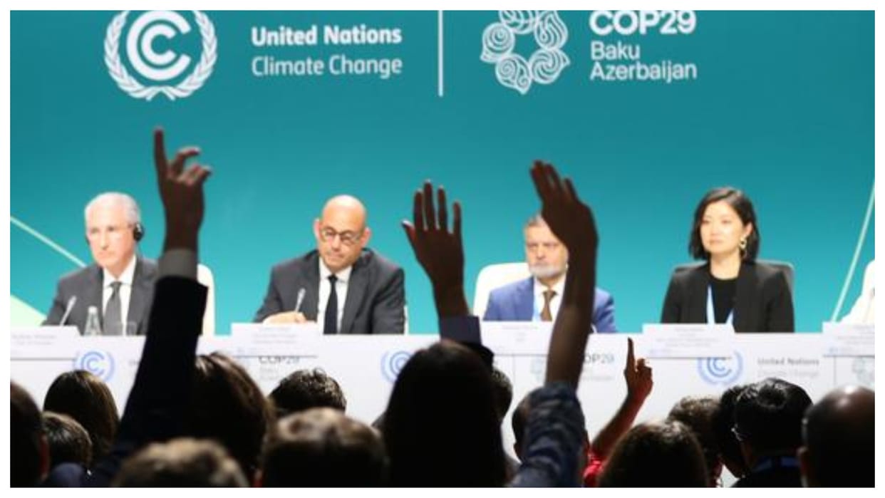 COP29 Civil society protests climate finance proposal calls for no deal over bad deal