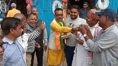 Bihar by-election: Celebration in Jehanabad on NDA's victory in Bihar by-election