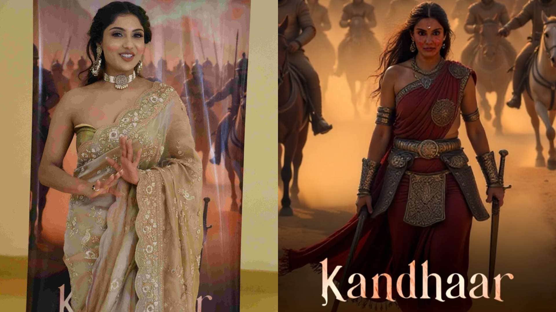 IFFI GOA 2024 People surprised to see Ishita Raj web series kandhaar first look applause Rajnandini character