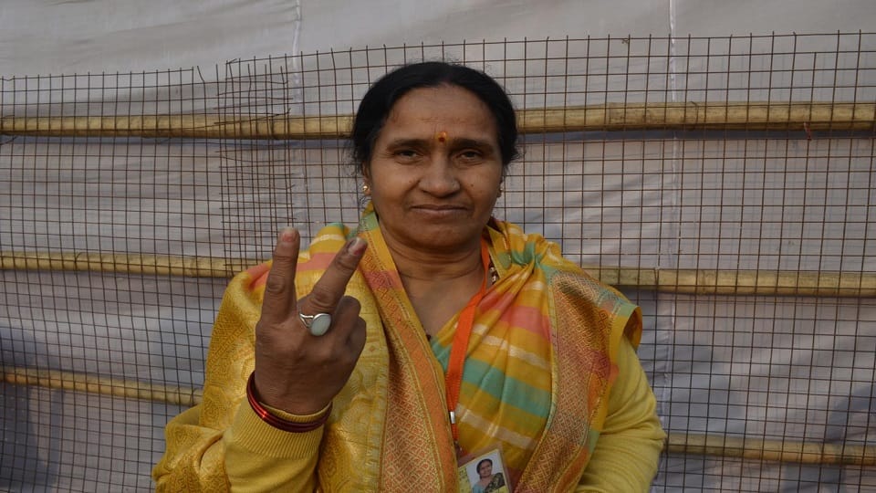 MLA Mithlesh Pal: Husband taught her, then started politics on uncle's insistence