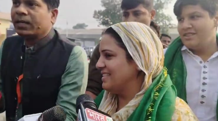 Sisamau Bypoll Result Naseem Solanki went to the dargah and father in laws grave said we will succeed