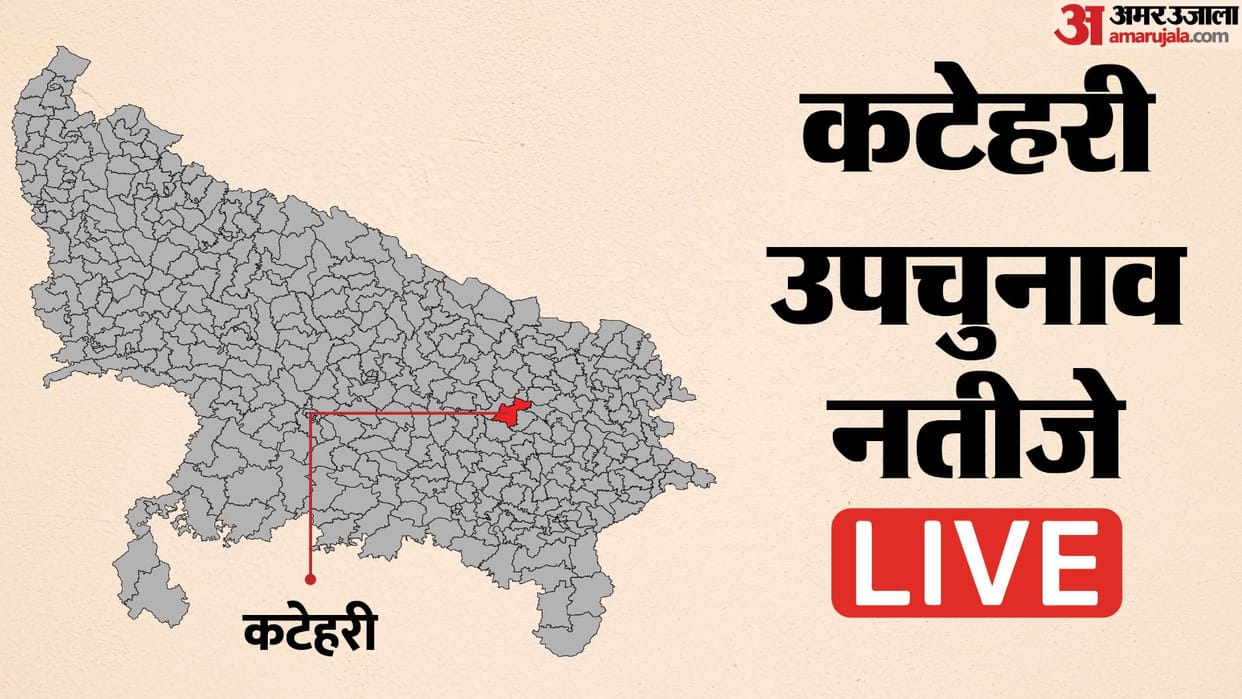 UP Katehari Vidhan Sabha By Election Result Live Vote Counting Shobhawati Verma vs Dharmraj Nishad Chunav News