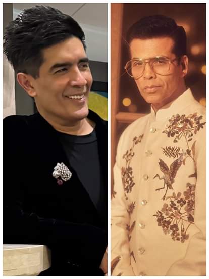 मनीष मल्होत्रा-करण जौहर