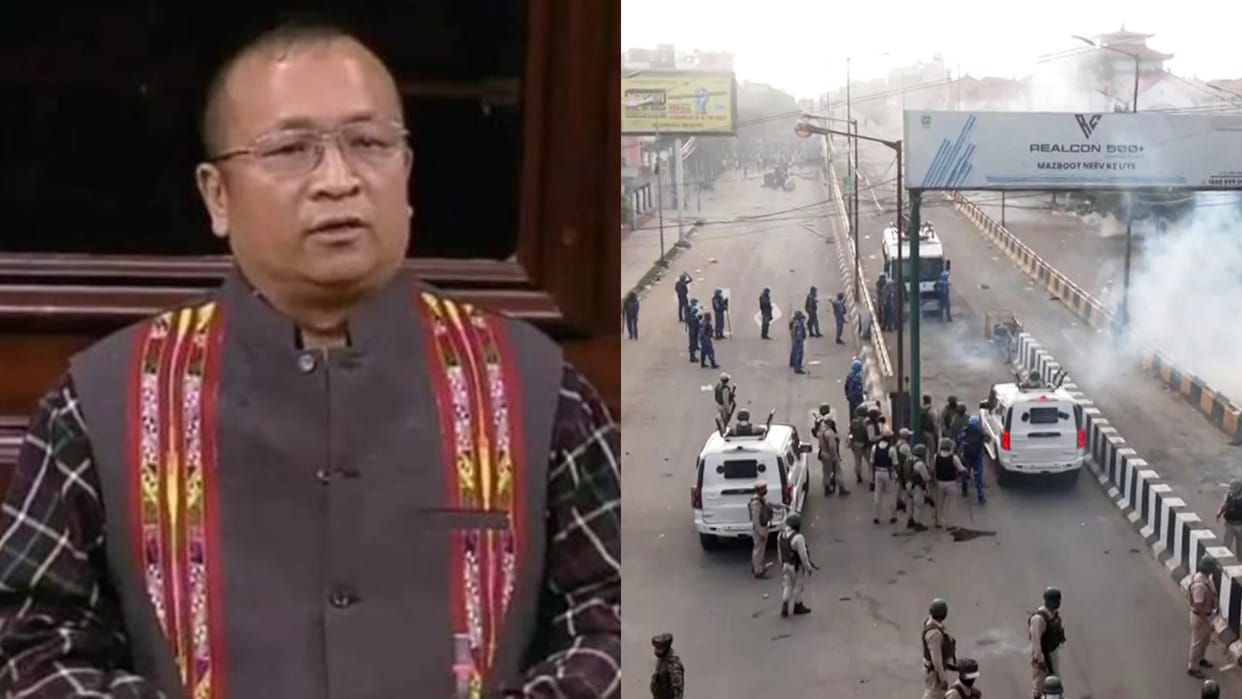 First step is President's rule, separate administration, Mizoram MP said on the solution of Manipur crisis