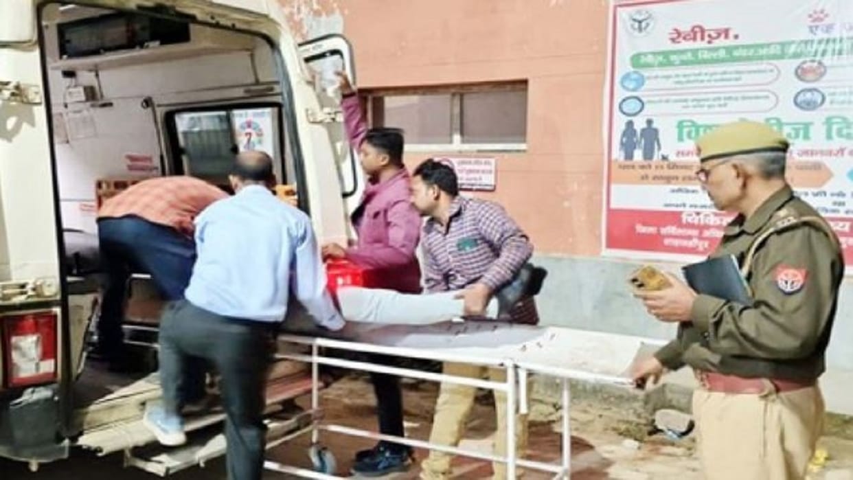 man reached the police station after drinking poison in shahjahanpur