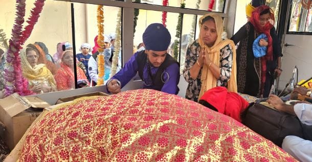 Kekri News: Kirtan Yatra of Shri Guru Granth Sahib received welcome in Kekri, will be concluded in Pushkar