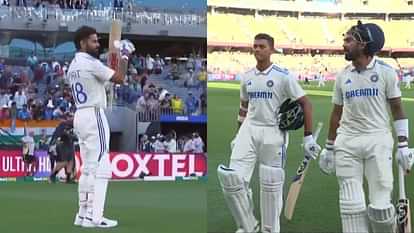 IND vs AUS: Virat Kohli saluted KL Rahul and Yashasvi Jaiswal gave India a lead on day 2 in peth test