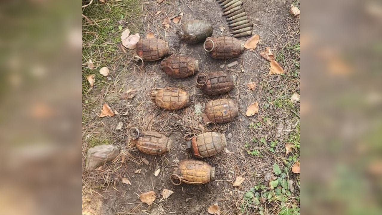 गोला-बारूद बरामद