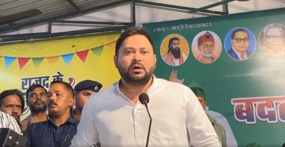 Bihar News: Meeting in RJD office, Tejashwi Yadav targeted BJP, JDU, CM Nitish; NDA; by-election Lalu Yadav