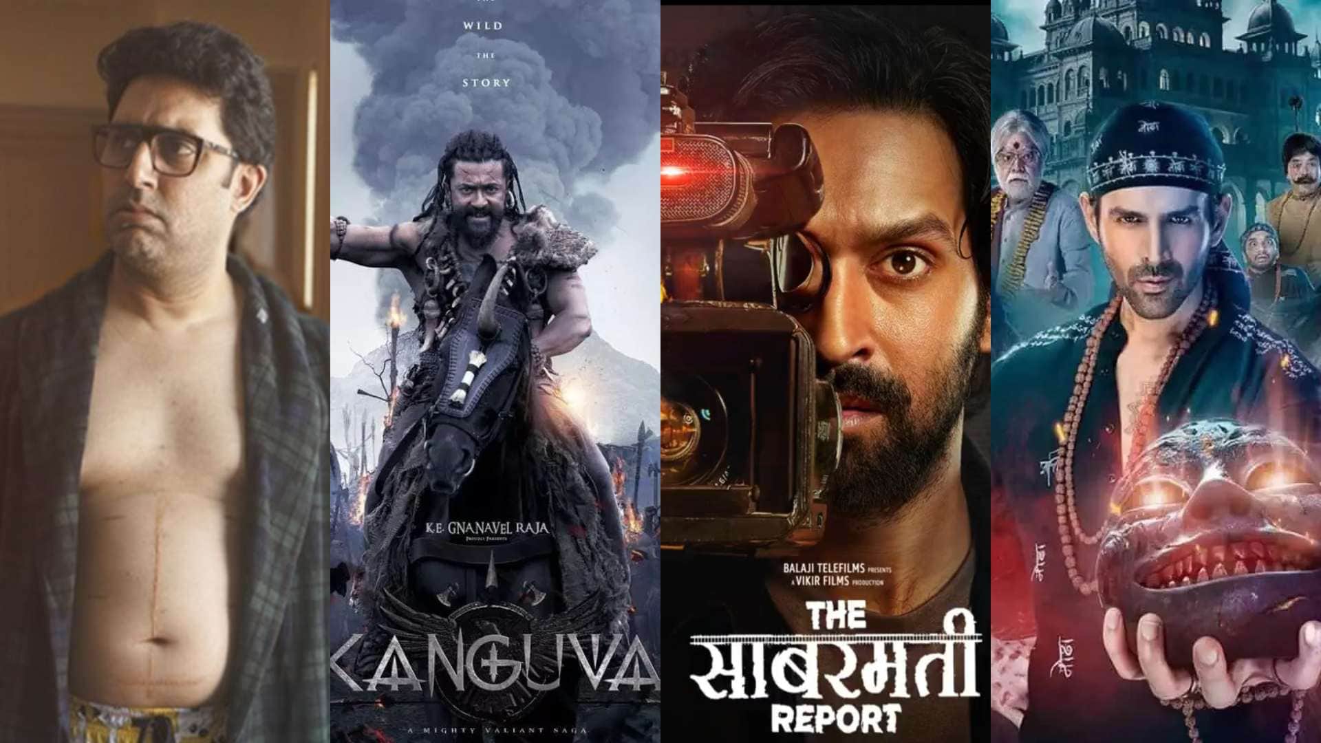 Box Office Report I Want To Talk Kanguva Amaran bhool bhulaiyaa 3 the sabarmati report latest collection