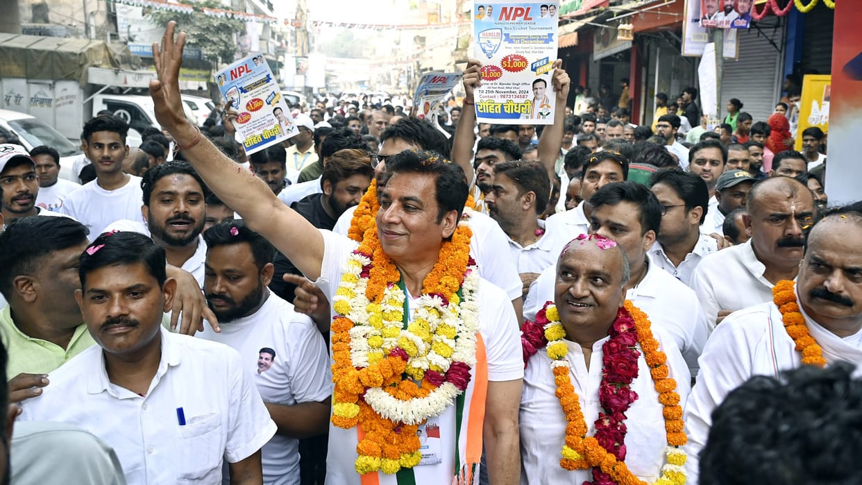 Congress is happy even after losing state president Devendra Yadav said target was to defeat AAP in Delhi