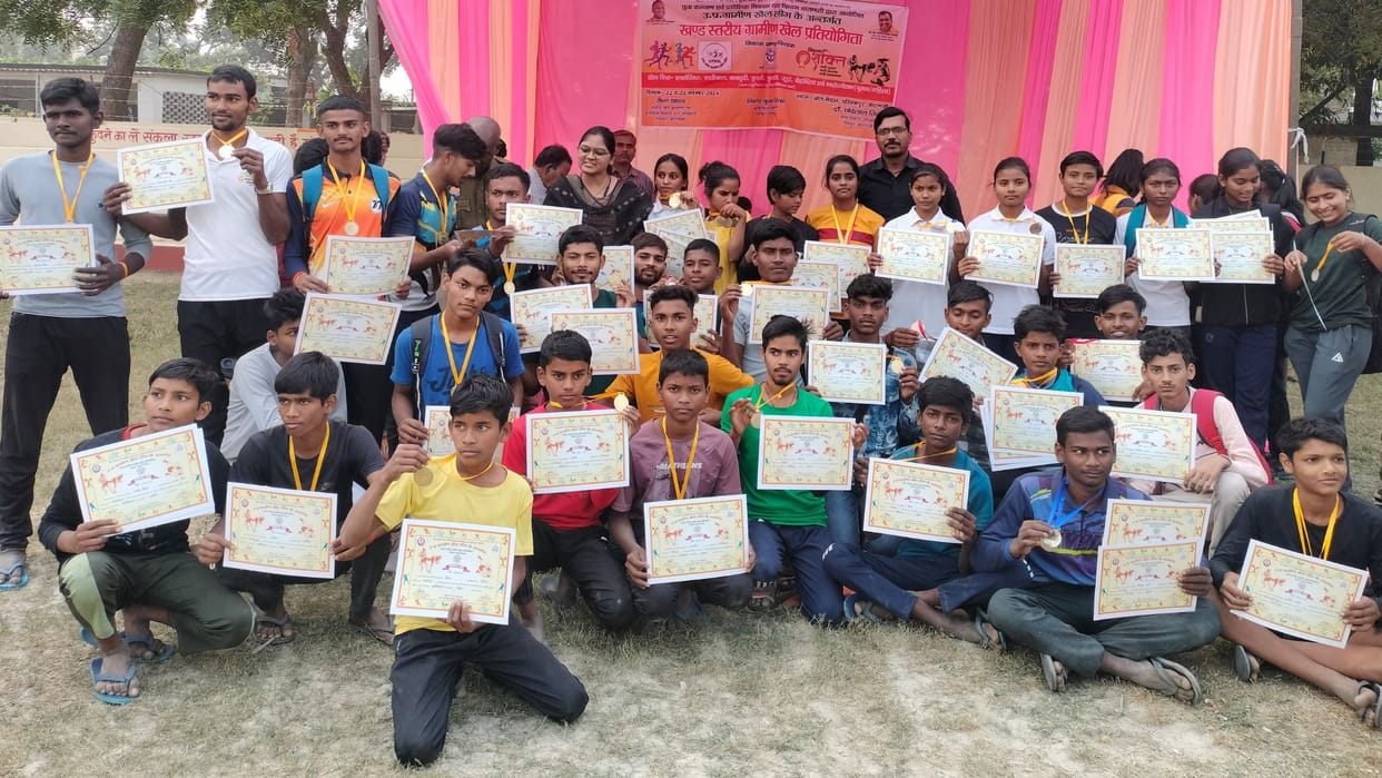 Rahul won four golds shot put javelin throw discus throw and weight lifting Read sports news