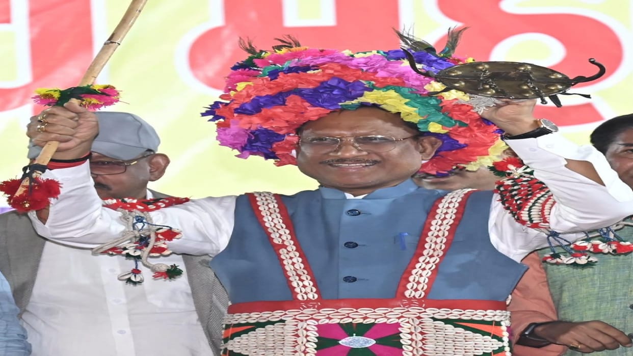 47th Raut Nacha Festival: CM Sai seen in traditional attire, said- this is a symbol of rich cultural tradition