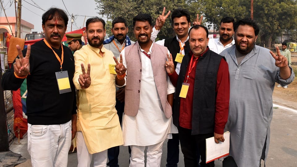BJP won the elections in Khair in six months