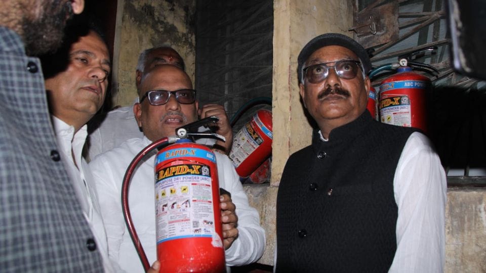 Congress state president Ajay Rai said investigation into fire incident in medical college is being covered up
