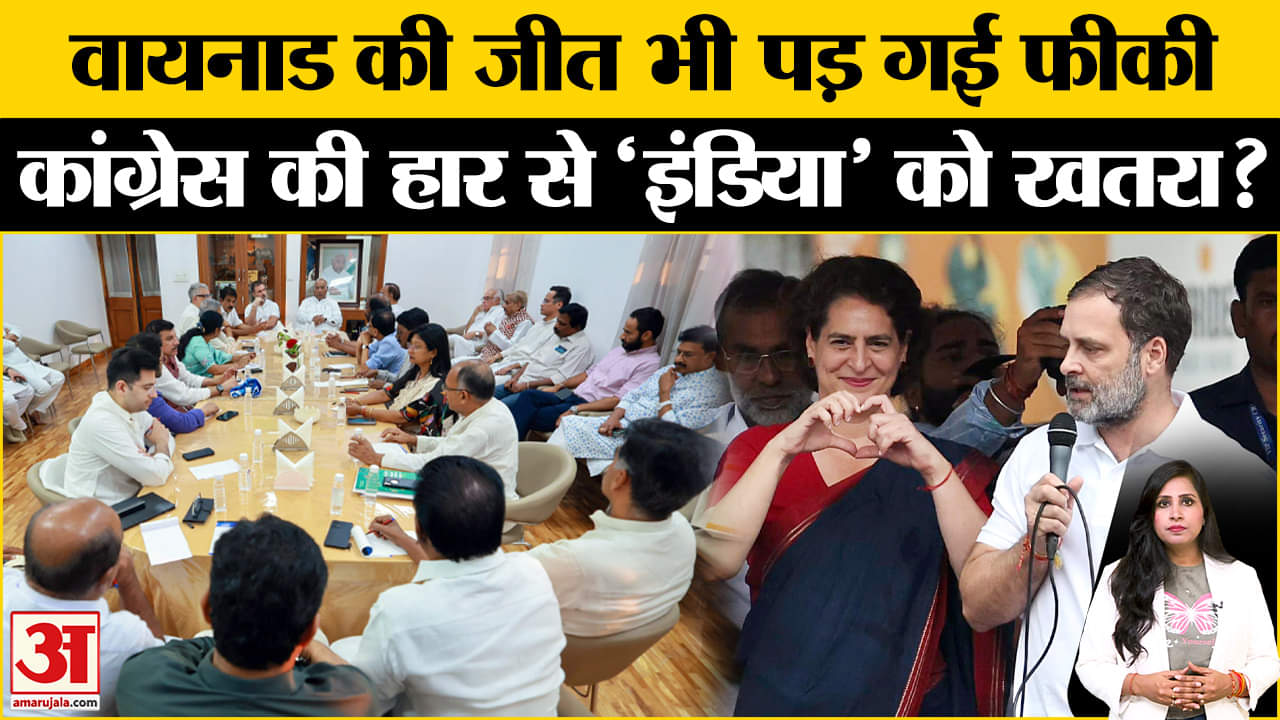 Maharashtra Election Results: Waynad से Priyanka Gandhi की जीत भी Congress की हार के आगे फीकी पड़ गई