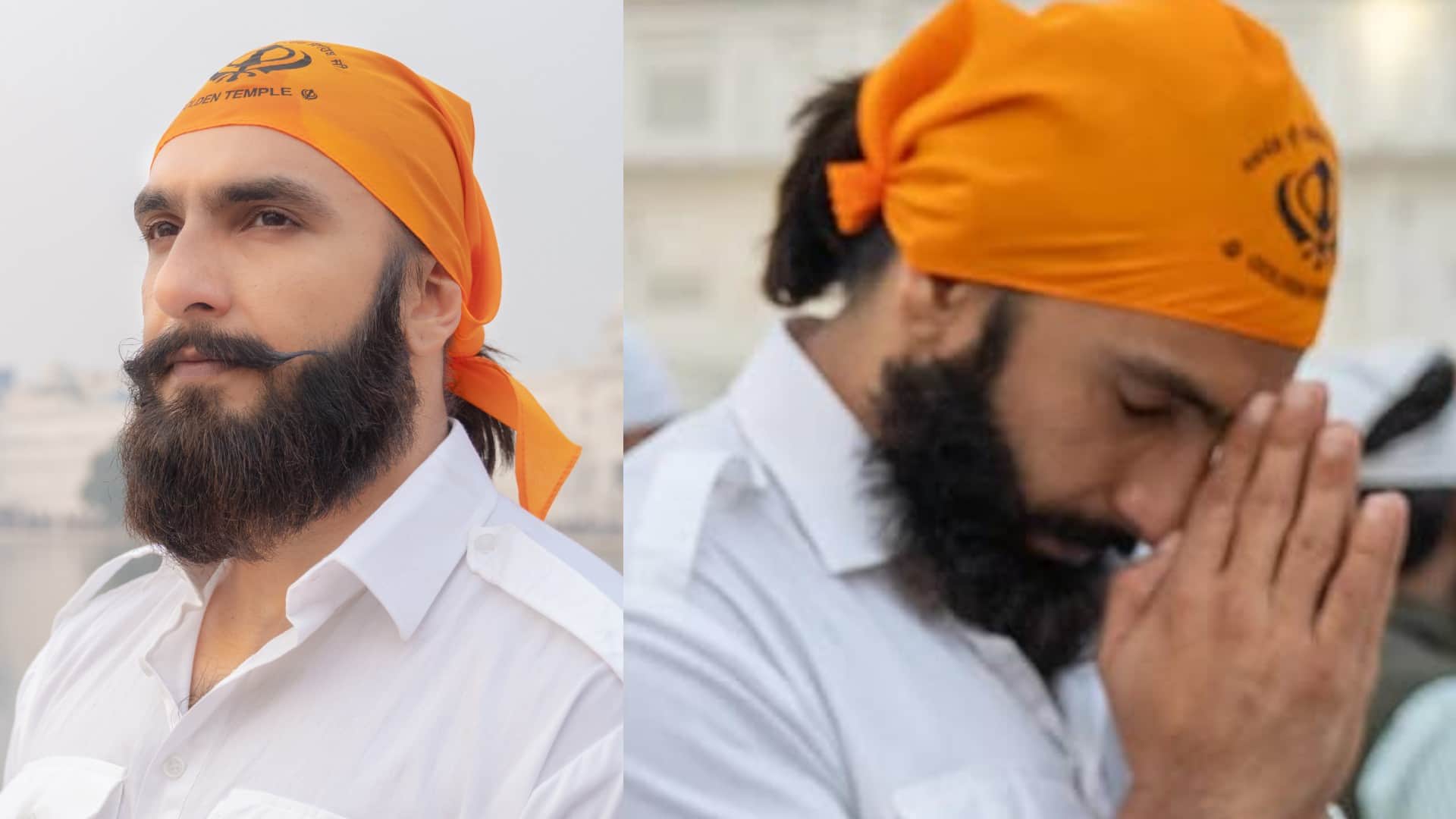 Ranveer Singh and Aditya Dhar reached the Golden Temple paid obeisance with their next film