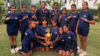 Rahul won four golds shot put javelin throw discus throw and weight lifting Read sports news