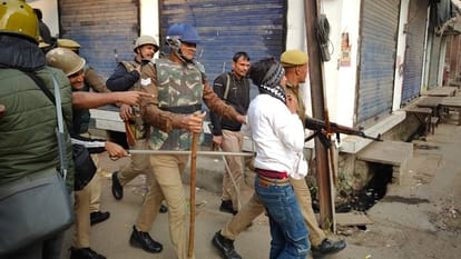 Sambhal Jama Masjid case: Survey is being done inside mosque, stones rained from all sides in few moments