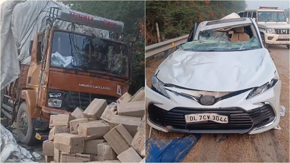 Yamuna Expressway Accident Jagadguru Kripalu Ji Maharaj Daughter Dies in car accident returning from Mathura