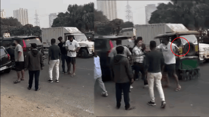 बीच सड़क गुंड़ागर्दी