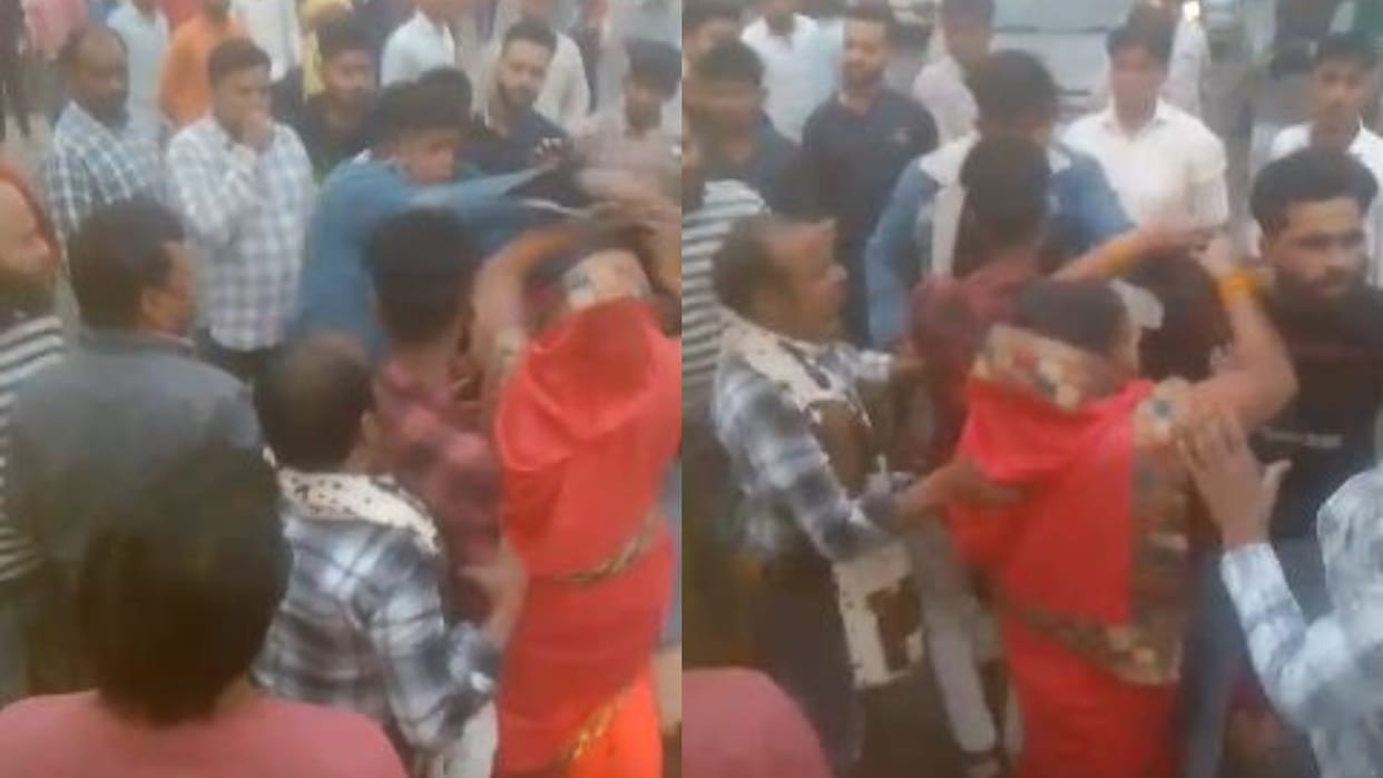 finance company workers beaten to men on road in bareilly