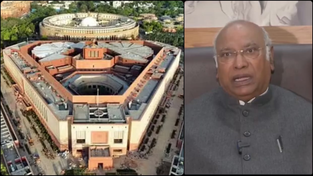Mallikarjun Kharge demands formation of JPC in Adani case in winter session