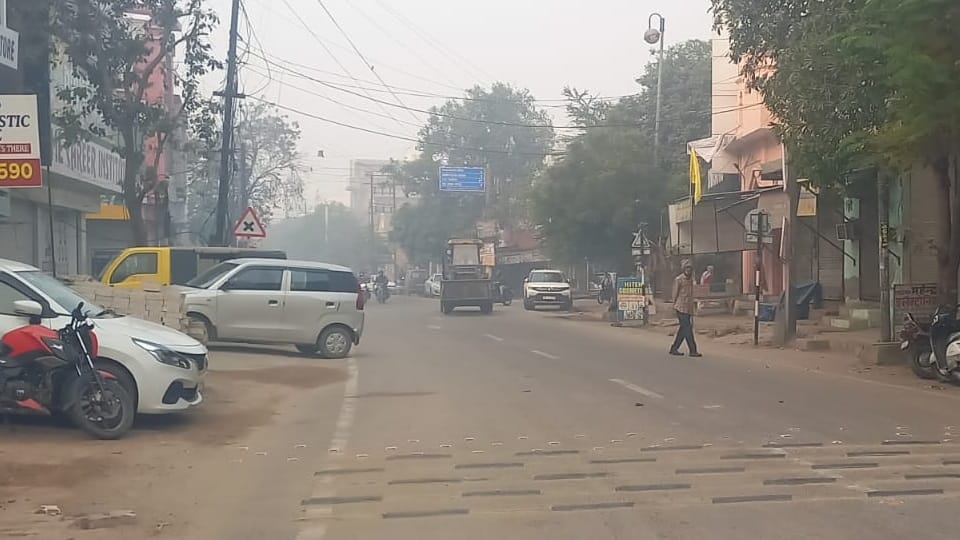 fog in Haryana weather update news in hindi