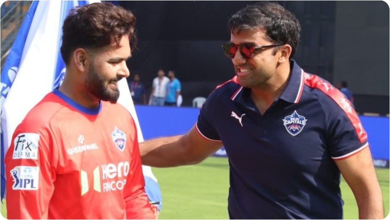 Delhi Capitals co-owner Parth Jindal bid an emotional farewell to Rishabh Pant after he left for LSG