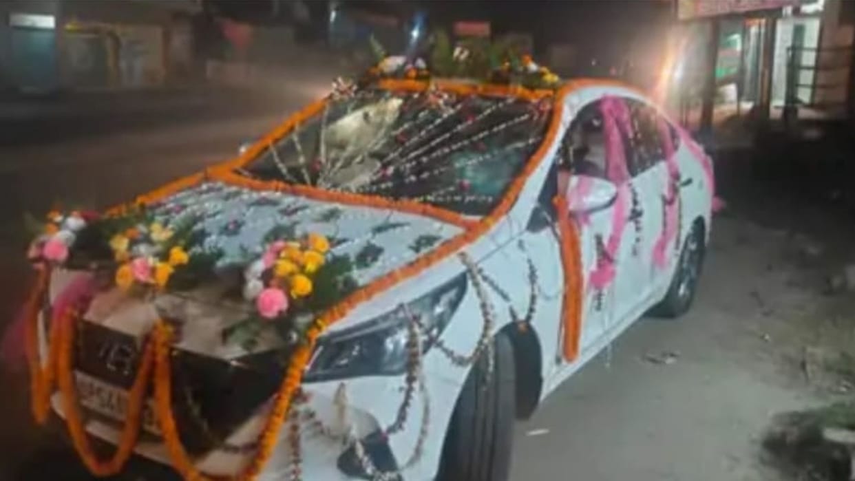 Bullies beat groom bricks and stones driver showed wisdom wedding took place presence of police