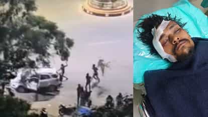 Video: नाश्ते के पैसे मांगने पर मां-बेटे को कार से कुचलने की कोशिश, शराब के नशे में थे अधिवक्ता व साथी Attempt to crush mother and son with car for asking for breakfast money