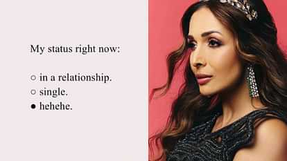 Malaika Arora revealed her relationship status said this on a social media post