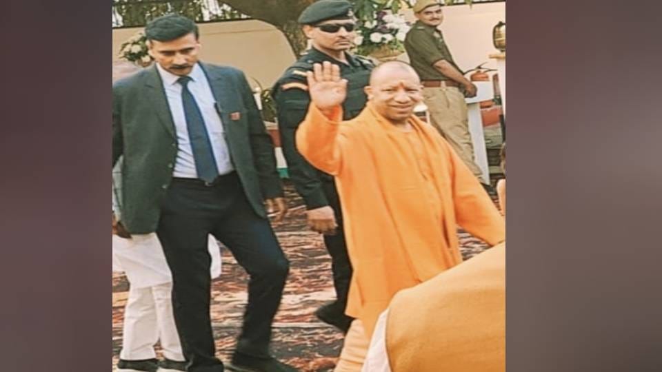 CM Yogi Adityanath has reached Milkipur to attend marriage ceremony