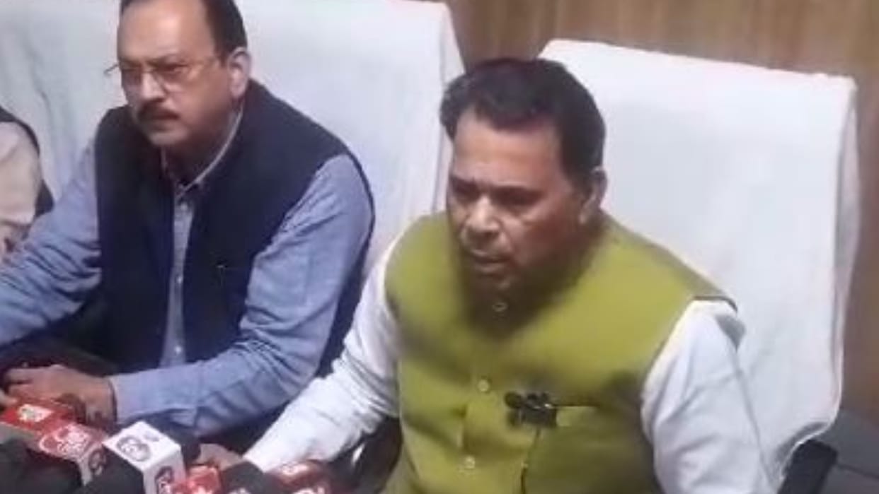 Sambhal violence conspiracy of political parties says Minister Narendra Kashyap