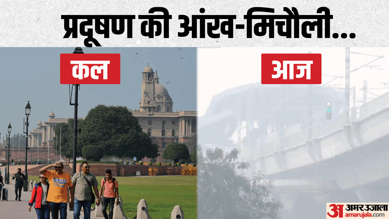 Delhi AQI Weather Today 23 areas have very bad air quality