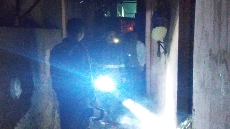 Meerut News: Fire broke out in a house 100 meters away from Ganganagar police station