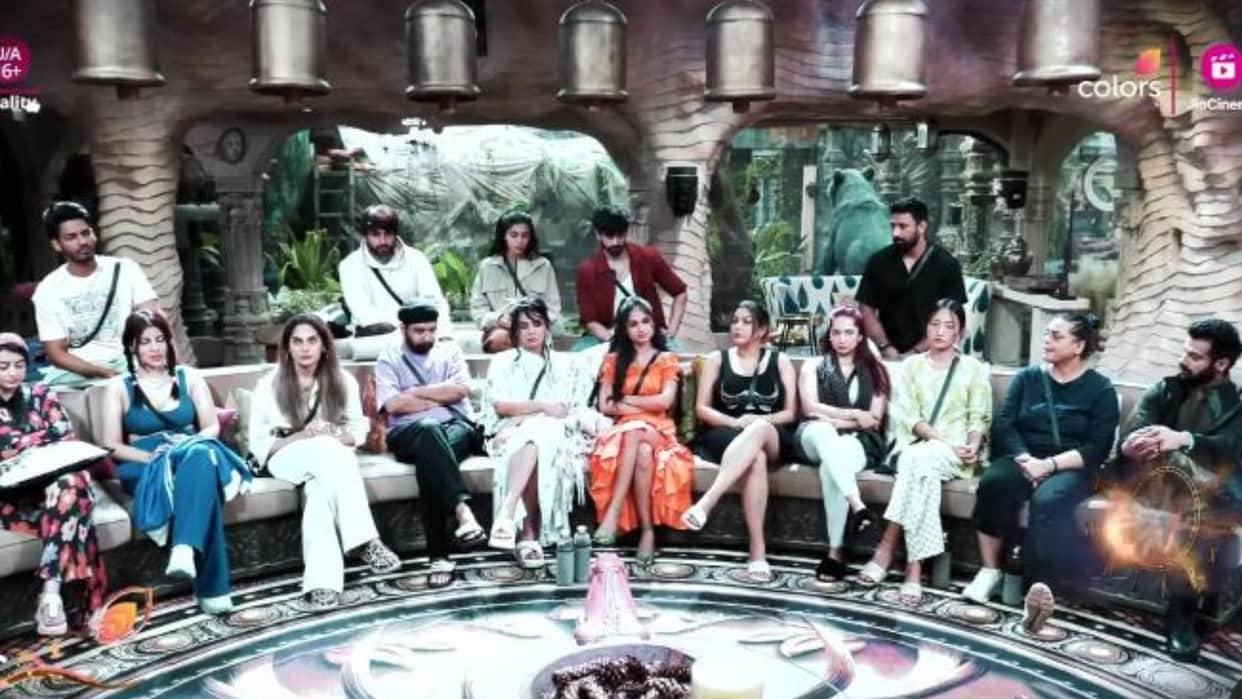 Bigg Boss 18 PROMO Rajat Dalal tells Shilpa Shirodkar Laat se hi maarna padega for Time God race
