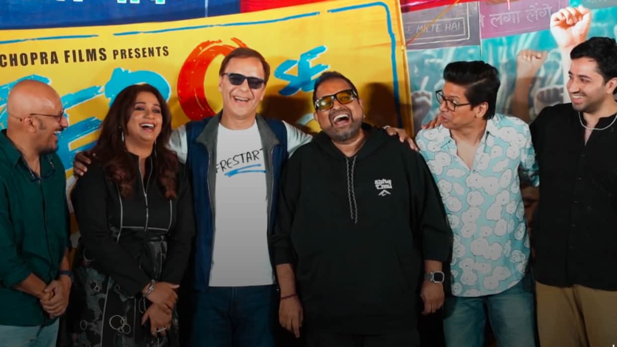 Chal Zero Par chalte Hain song launch event shreya ghoshal shankar mahadevan shaan vidhu vinod chopra