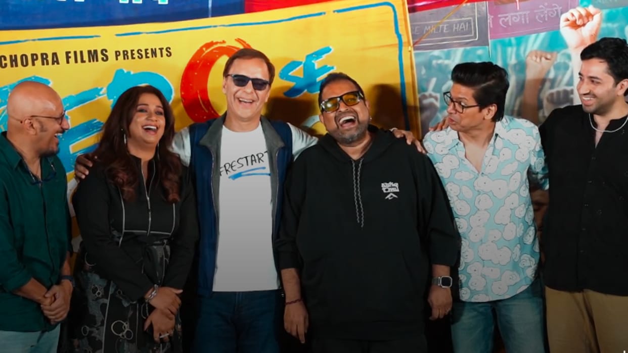 Chal Zero Par chalte Hain song launch event shreya ghoshal shankar mahadevan shaan vidhu vinod chopra