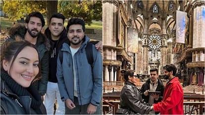 Sonakshi Sinha enjoying vacations with husband  Zaheer Iqbal shares romantic photo with fans