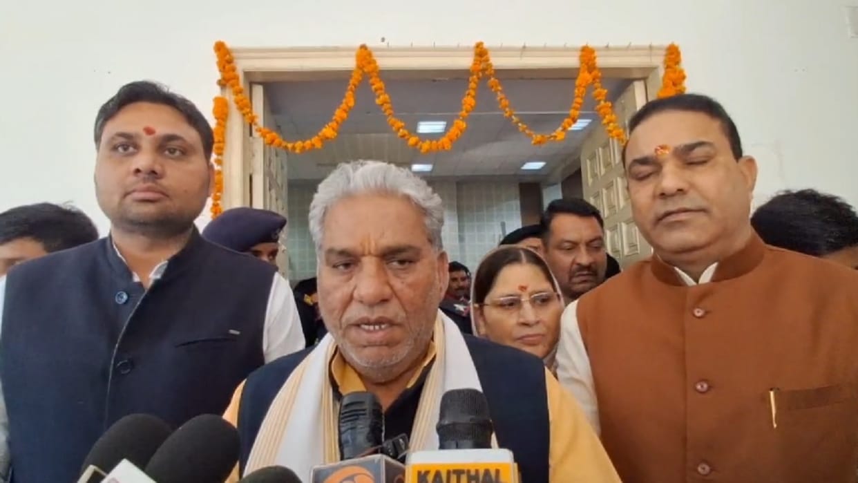 Minister Krishna Lal Panwar said in Kaithal- government done work of filling the posts of village secretary