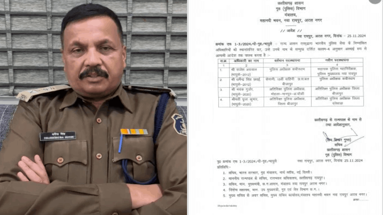 नए एसपी धर्मेंद्र सिंह छवई