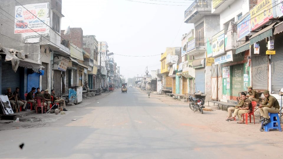 Sambhal Violence News: Jama Masjid Survey, Bullet marks on walls Violence Photos