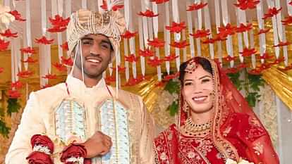 International boxer Ashish Chaudhary and Imunagambi Marriage