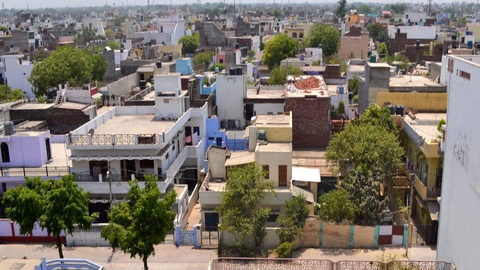 Decreasing greenery in Aligarh city
