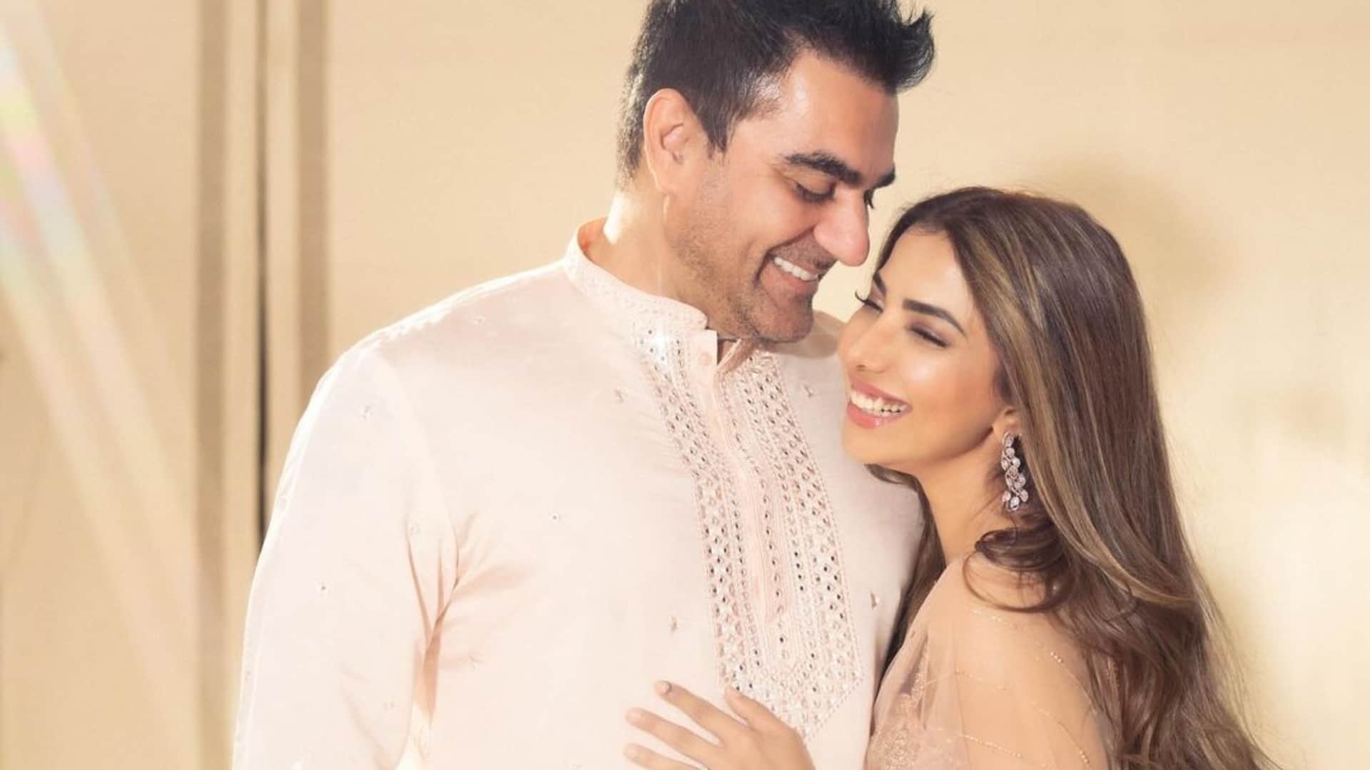 Arbaaz Khan Wife Sshura Shares Romantic Photos With Hubby and bollywood actor Says Just Being US