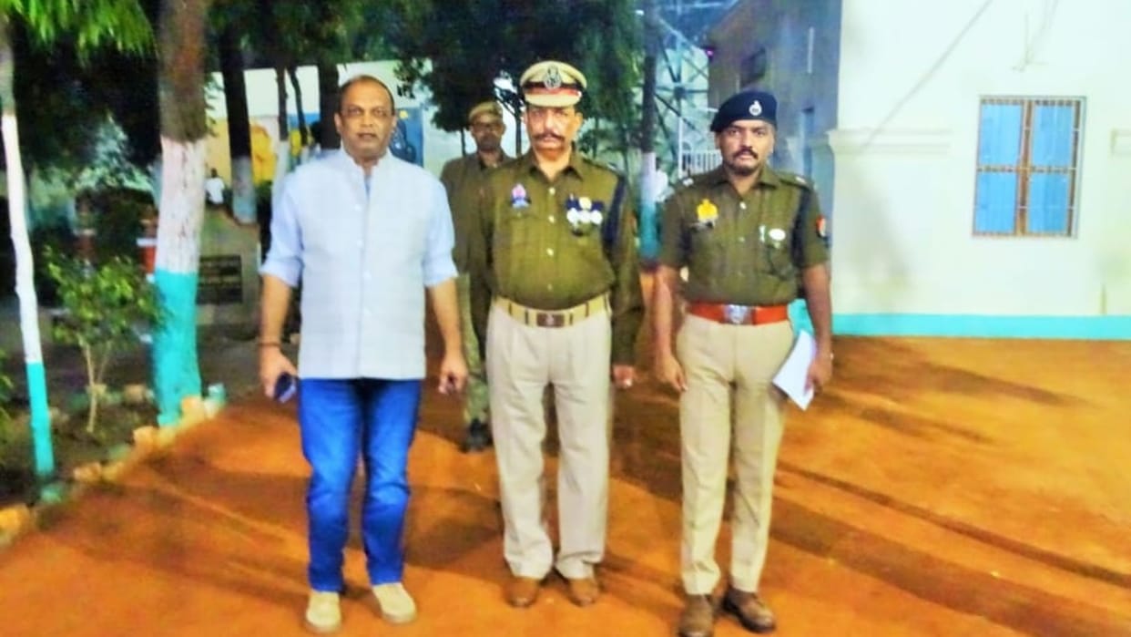 ADM City and ADCP inspected the district jail: interacted with the prisoners and learned about their problems