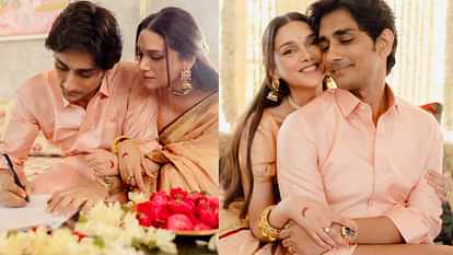 Aditi Rao Hydari-Siddharth new wedding photos viral on social media disprj