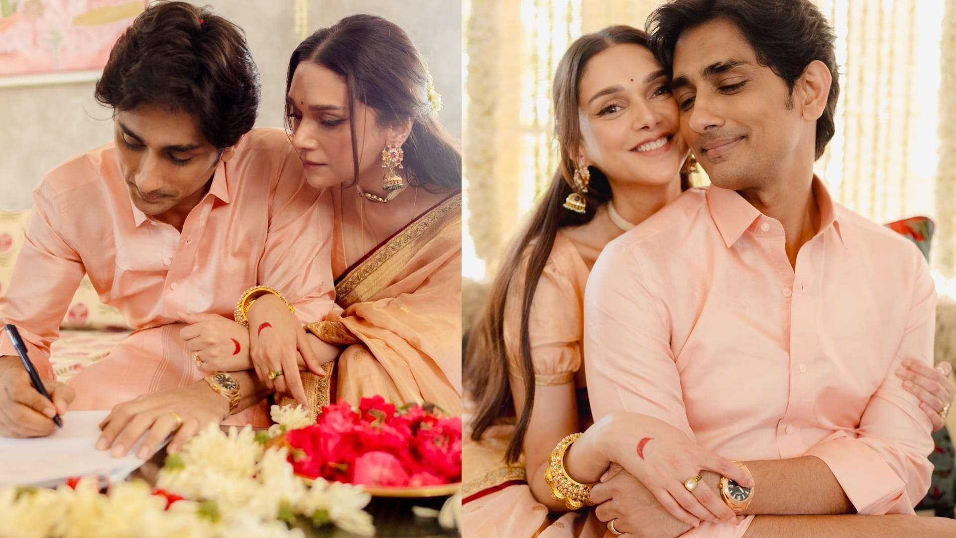 Aditi Rao Hydari-Siddharth new wedding photos viral on social media disprj